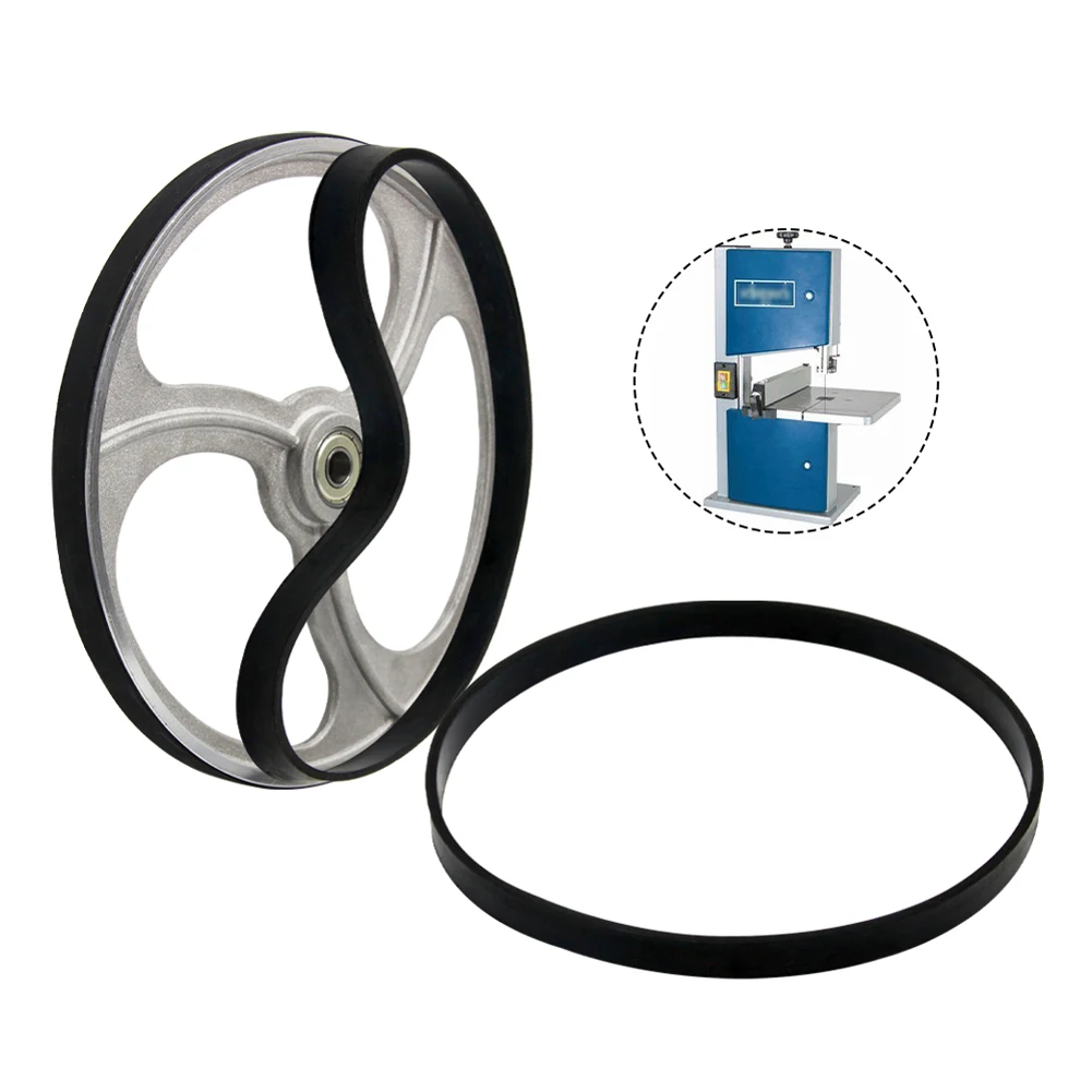 

8-14Inch Bandsaw Bands Rubber Tire Woodworking Tools Spare Parts Band Saw Scroll Wheel Rubber Ring Power Tools Accessories