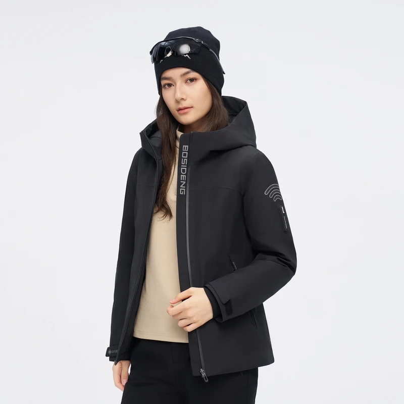 BOSIDENG чрезвычайно холодная зимняя куртка на 90% гусином пуху для женщин -30 ℃ теплая