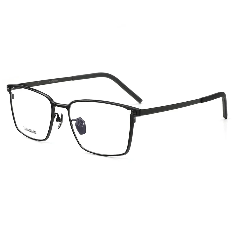 Квадратные очки искусственные титановые мужские деловые ультралегкие для