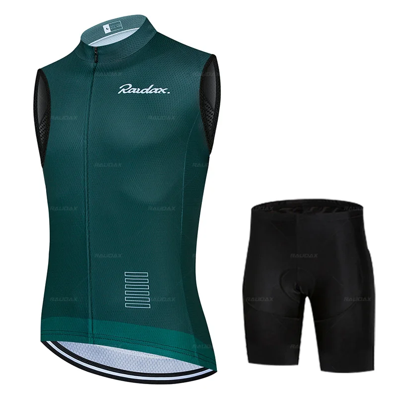 Комплект велосипедного трикотажа для мужчин с коротким рукавом велосипедная