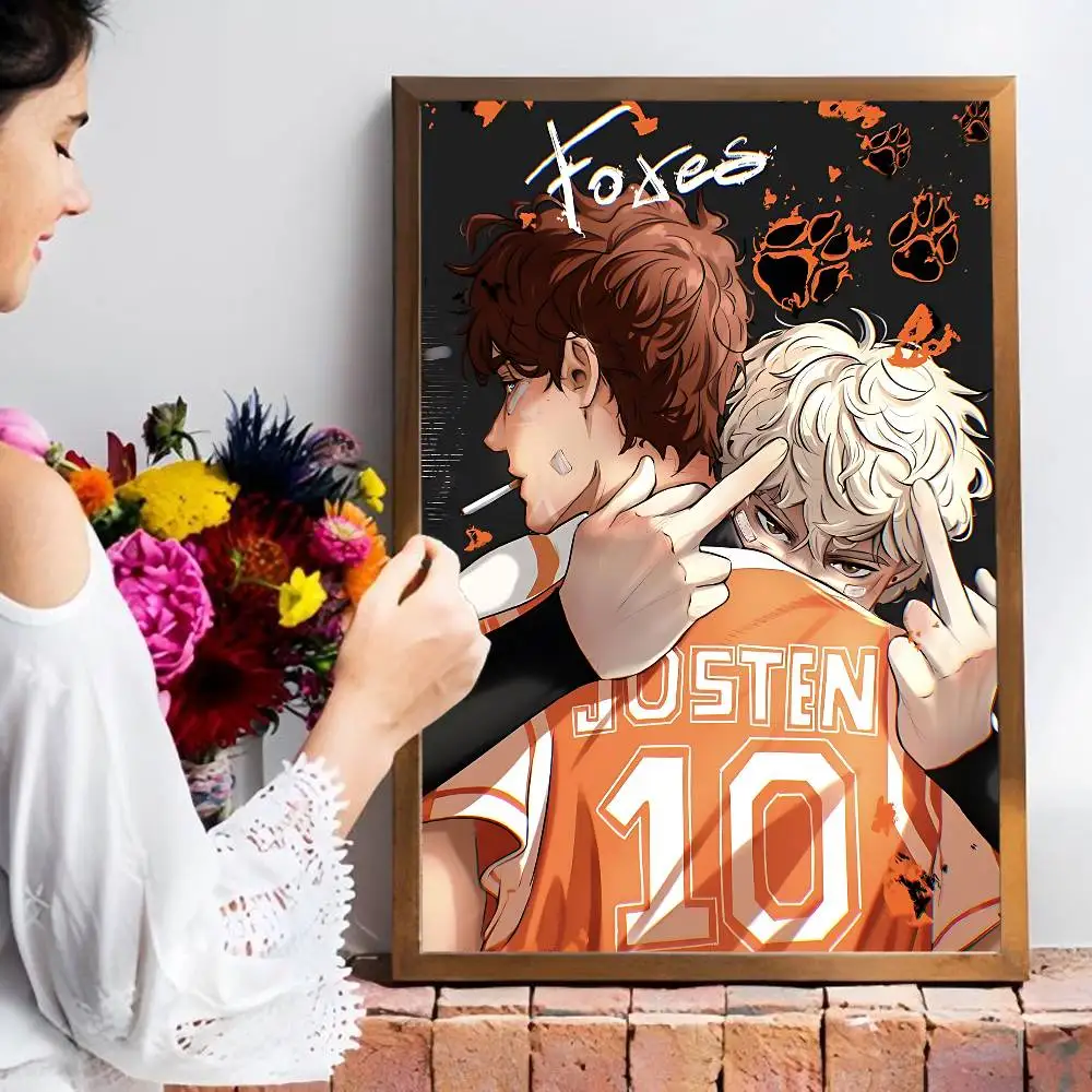 

Foxhole Court Аниме Постер