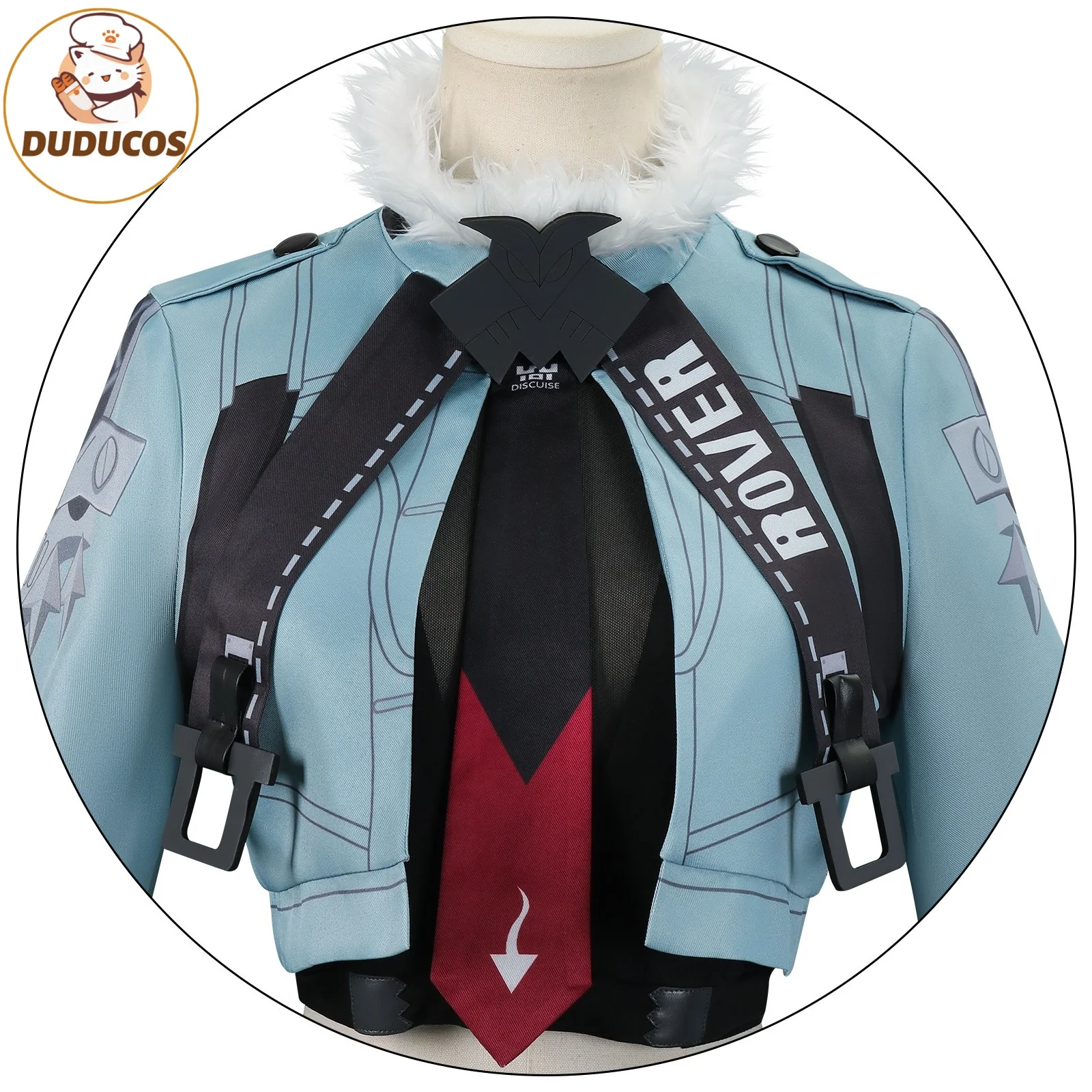 DUDU N Zenless Zone Zero Jane Doe Косплей Костюм Физический аромалетский агент Униформа