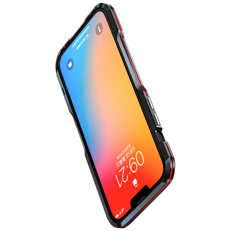 Original Metal Bumper For Iphone 13 12 11 Pro Xs Max Case Aluminium Frame Protective Cover For Iphone Xr X 8 7 Se Fashion Shell