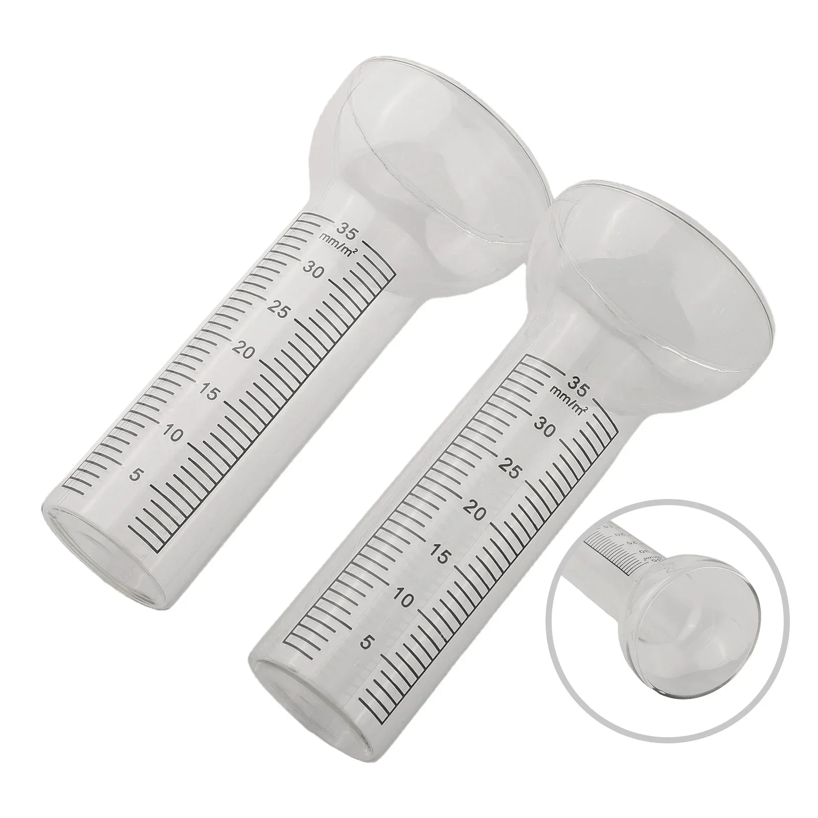 szkło zamienne do miernika deszczu Szklany miernik deszczownicy 35 mm Przyrządy analizy pomiarów