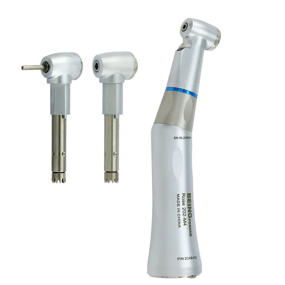 

BEING Dental Fiber Optic Low Speed Handpiece Contra Angle FG 1.6mm fit KAVO NSK 202CAPB FG
