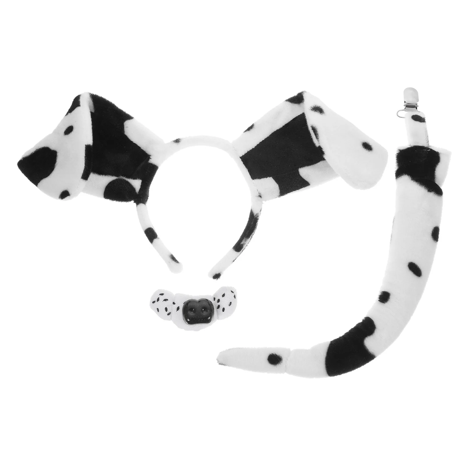 

Head Bands Tail Prop Animal Puppy Ear Headband Accessories Plastic Ears Cosplay Fake Nose