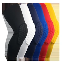 1pcs sports safety accessories elbow and knee pads honeycomb knee pads basketball anti slip legs long sleeves