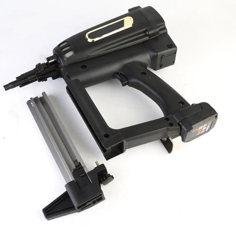 2nd Generation Pneumatic Nail Gun 7. 2V Lithium Battery Gas Nail Gun Steel Air Stapler Pneumatic Tools For Frame And Trunking images - 6
