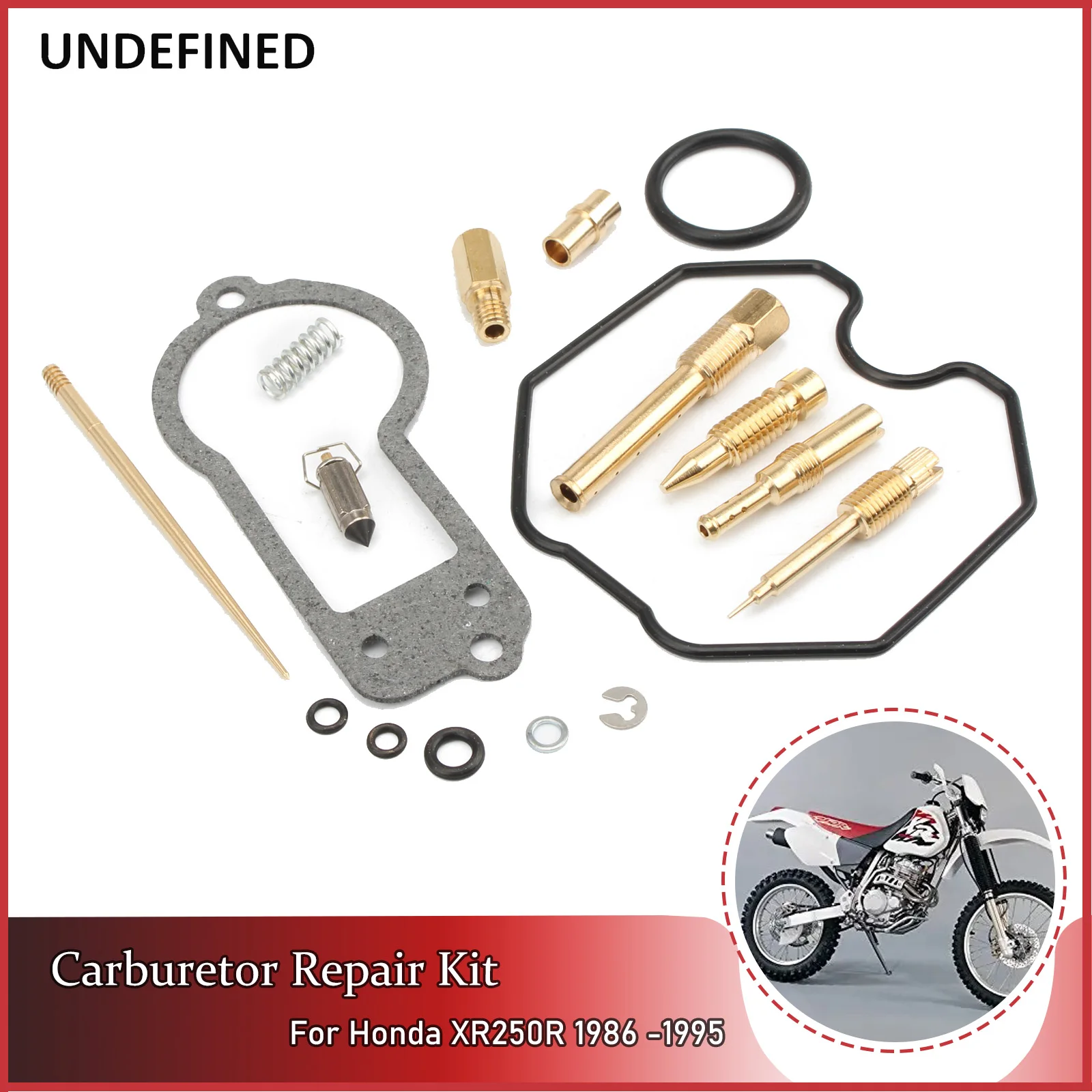 

Carb Rebuild Kit Motorcycle Accessories Carburetor Repair Kit Needle Jet For Honda XR250R XR 250 R 1986-1995