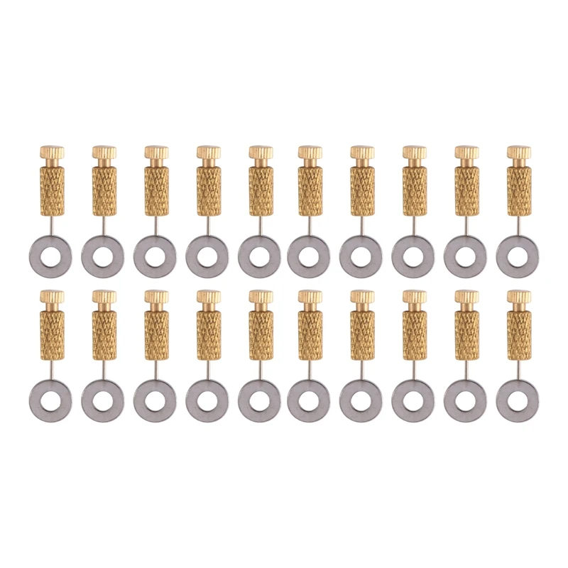 

20Pcs DIY Tools Handmade Leather Goods Tools Suture Fixing Needle Leather Goods Fixed Needle Sparse Stitch