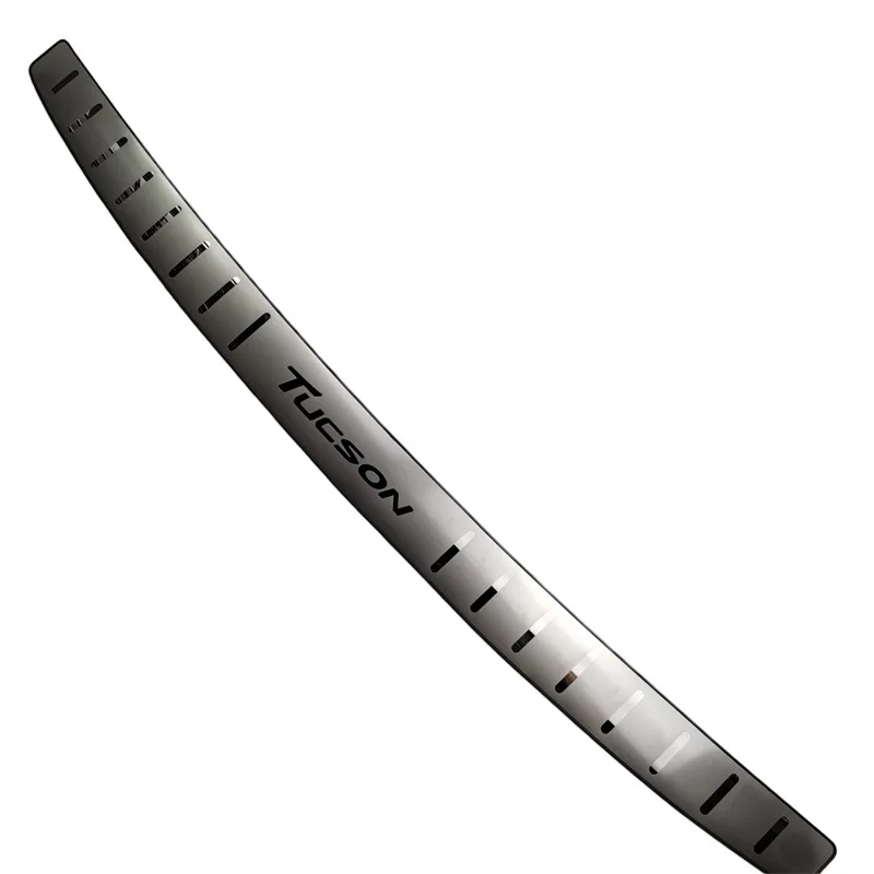 

Ультратонкий автомобильный бампер из нержавеющей стали для Hyundai Tucson 2015-2018, защита заднего бампера, Накладка для протектора багажника, Стайлинг автомобиля