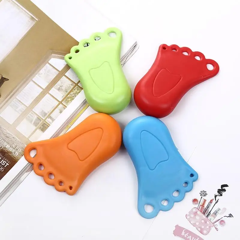 

1pc Mute Cute Foot Shape Practical Kid Baby Finger Safety Door Stopper Home Office Stops Protector Door Catcher Block