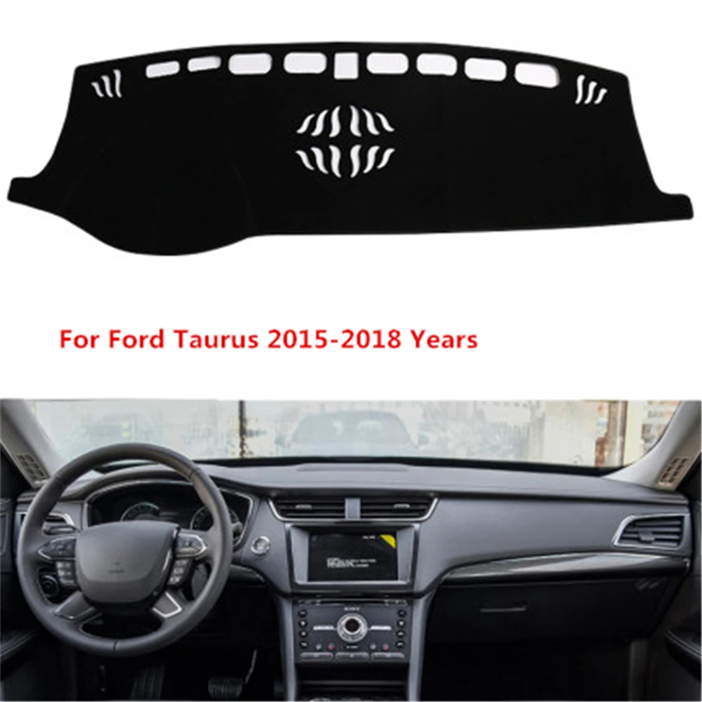

Противоскользящий чехол для приборной панели автомобиля, коврик для приборной панели FORD Taurus 2015-2018, внутренние автозапчасти, ковер, солнцеза...