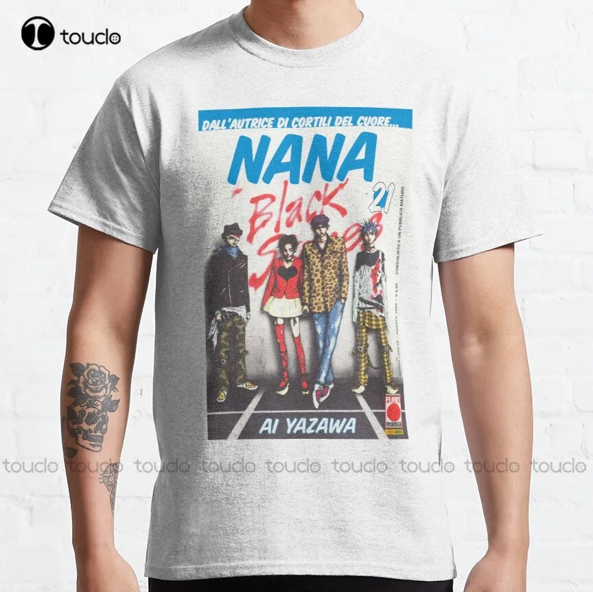 

Nana Manga Cover Classic T-Shirt Golf Shirts For Men Fashion Creative Leisure Funny Harajuku T Shirt Christmas Gift Xs-5Xl Retro