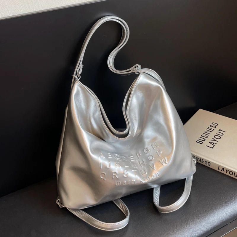 Новинка 2024 женские роскошные дизайнерские сумки на плечо вместительная сумка с