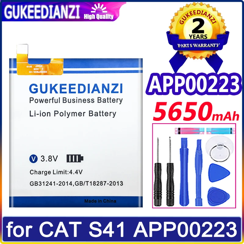 Высококачественная аккумуляторная батарея для Caterpillar Cat S41 APP00223 S50 S40 S30 S60 |