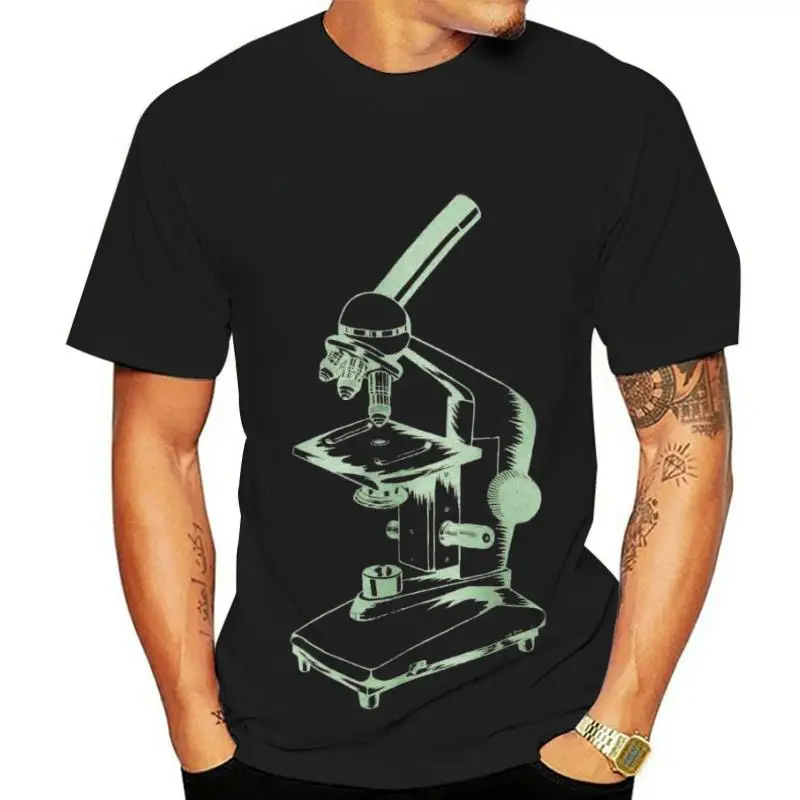 

Футболка с изображением микроскопа для мужчин, женщин и детей