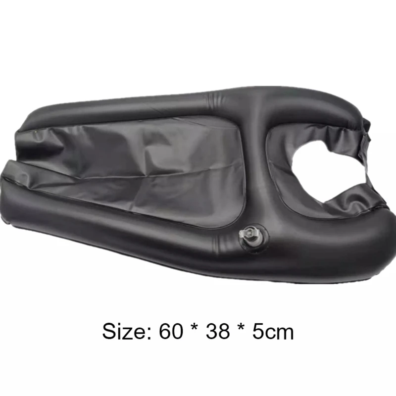 ПВХ надувные раковины для шампуня портативный материал волос в домашних