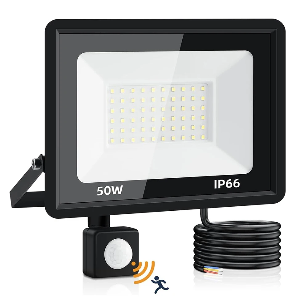 

LED прожектор D 20-200W с датчиком движения