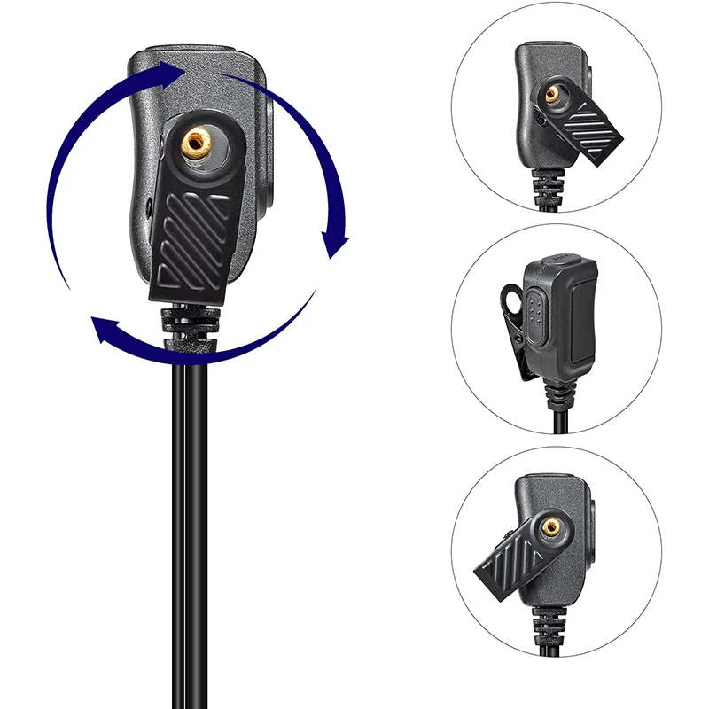 2.5mm Walkie Talkie Earpiece Headset for Motorola T200 T200TP T260 T402 T460 T465 T600 T800 T6500 MR350R MS350R FR50 FR60 EM1000