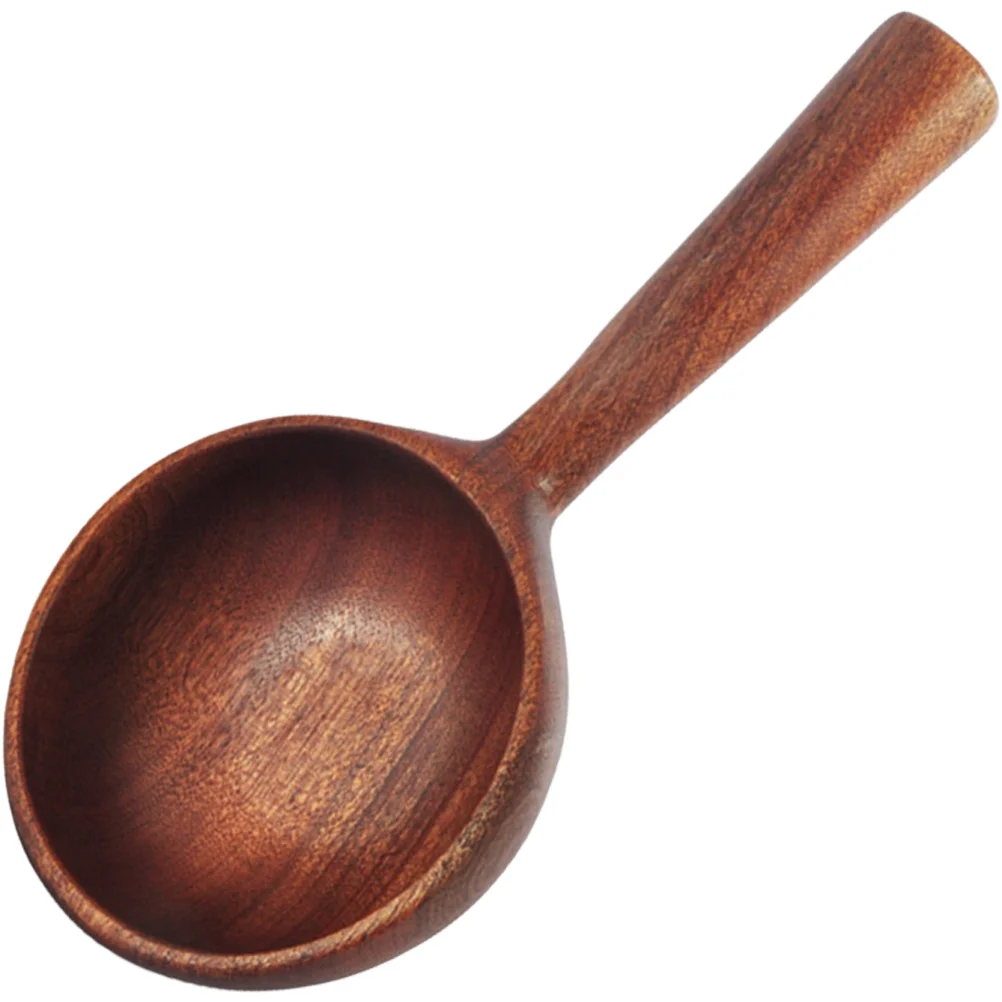 

Water Scoop Ladle Spoon Wooden Kitchen Sauna Bath Spoons Large Dipper Scoops Bathing Cup Soup Wood Handle Watering