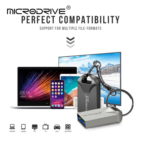 MicroDrive XQ016G0418 водонепроницаемый флеш-накопитель 32 Гб