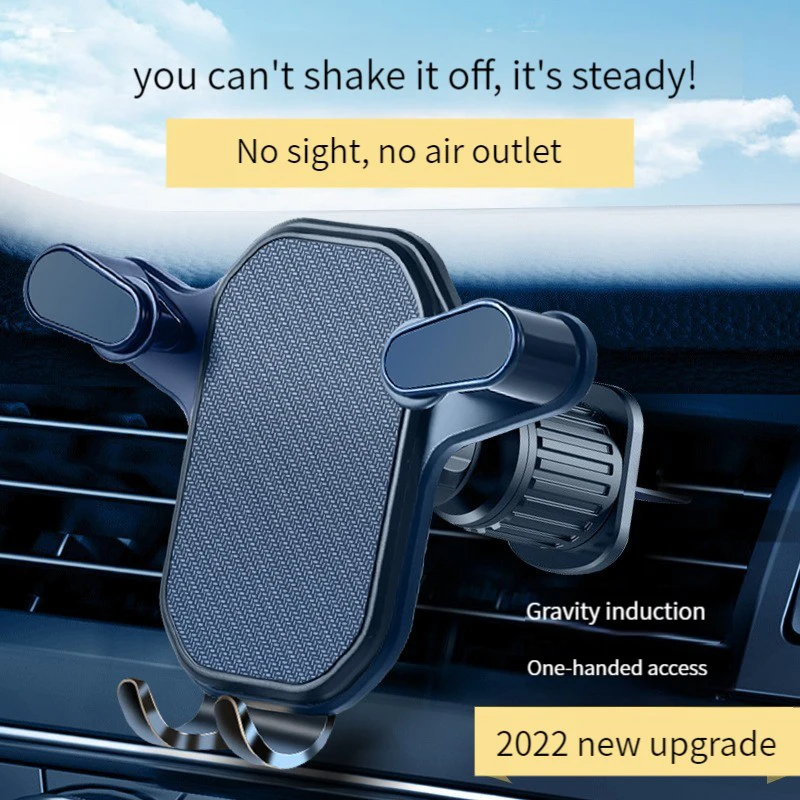 

Car Air Vent Phone Holder Hook Mount Bracket Car Mobile Phone Rack Upside-Down Hook Firmly On The Car The Horizontal and Verti