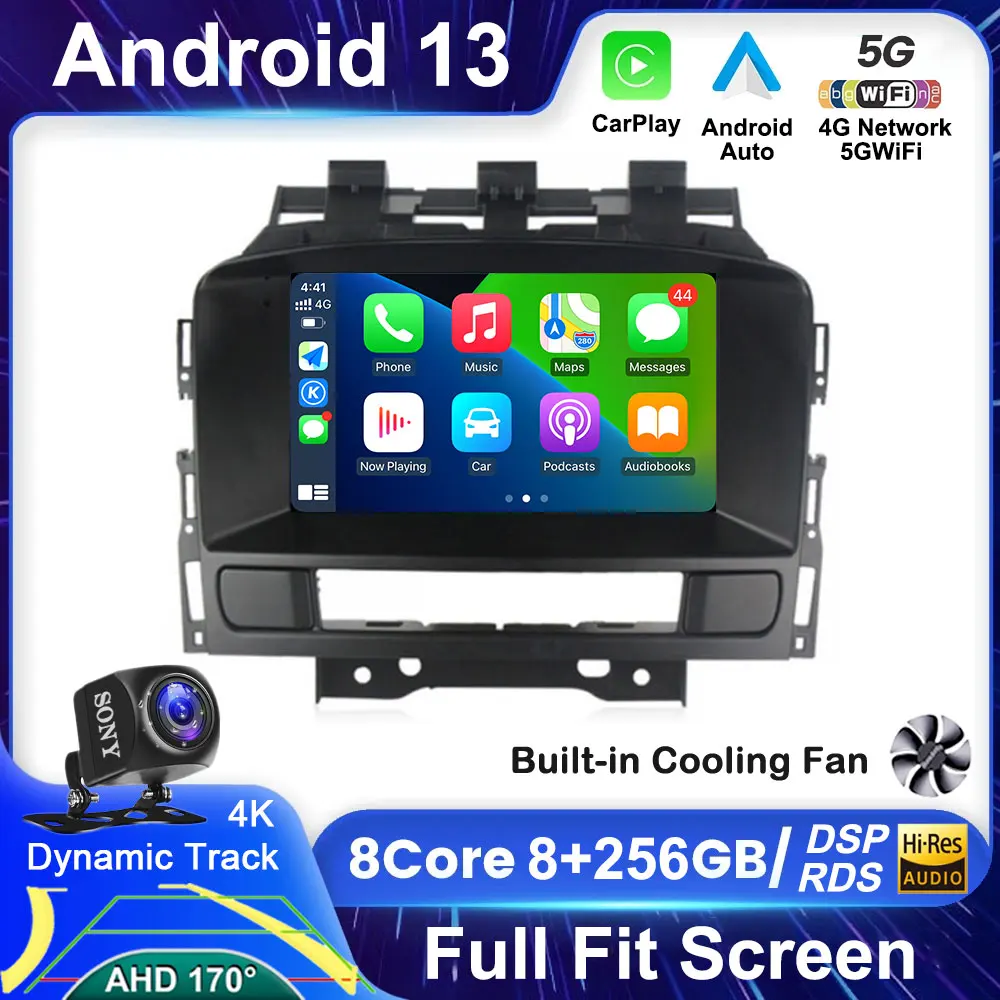 Автомобильный мультимедийный плеер на Android 13 для Buick Excelle GT XT Opel Astra J 2011 2012 2013 2014 |