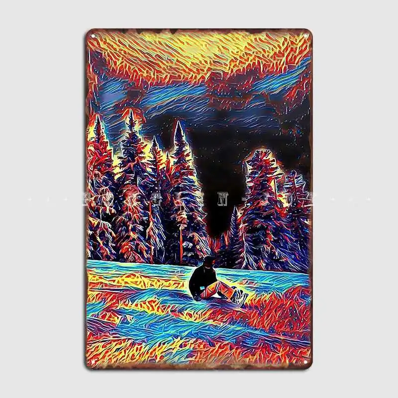 At Daytime Metal Plaque Poster Club Party Plaques Pub Garage Retro Tin Sign Posters