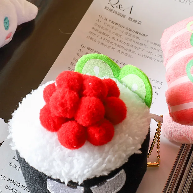 Sushi Sanrio плюшевый брелок кукла милый Hello Kitty школьная сумка очаровательная мелодия