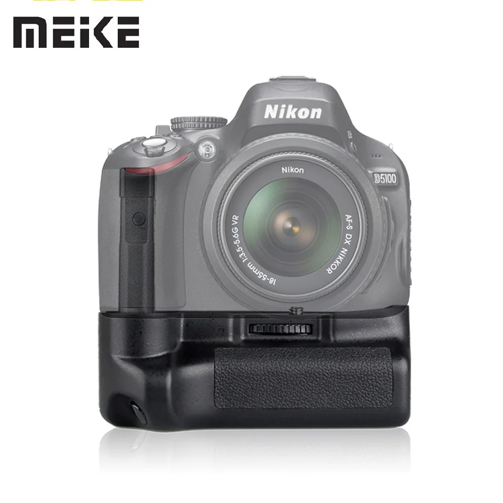 

Mcoplus Meike MK-D5100 Vertical Battery Grip Holder for NIKON D5100 DSLR Camera Compatible with EN-EL14 Batteries