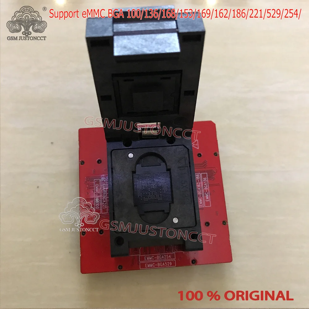 Новинка ICFRIEND Emate box E-mate X EMMC BGA 13 в 1 поддержка BGA100/136/168/153/169/162/186