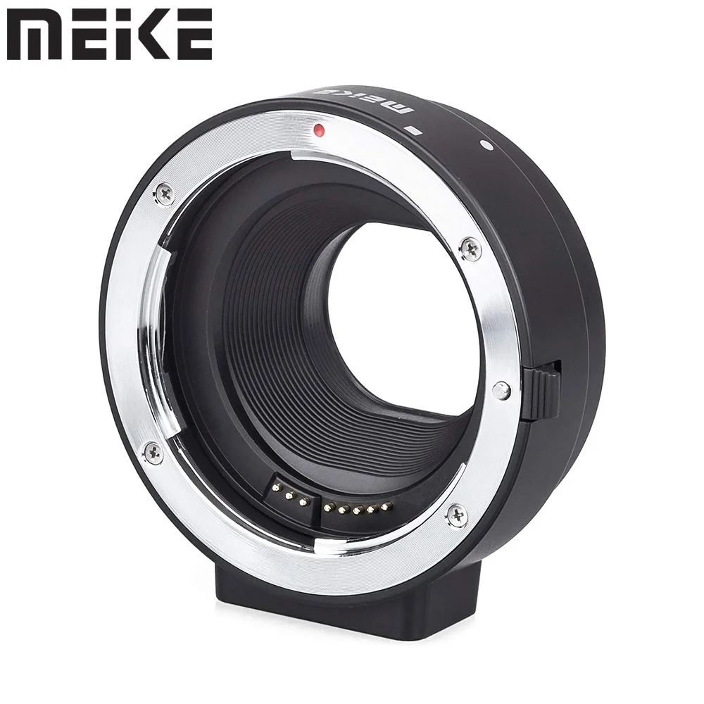 Фото Переходное кольцо для объектива Meike MK-C-AF4 с автофокусом для объектива Canon EF EF-S с креплением Canon EF-M EOS M100 M50 M2 M3 M10 M6 M5 M50II M6II №1