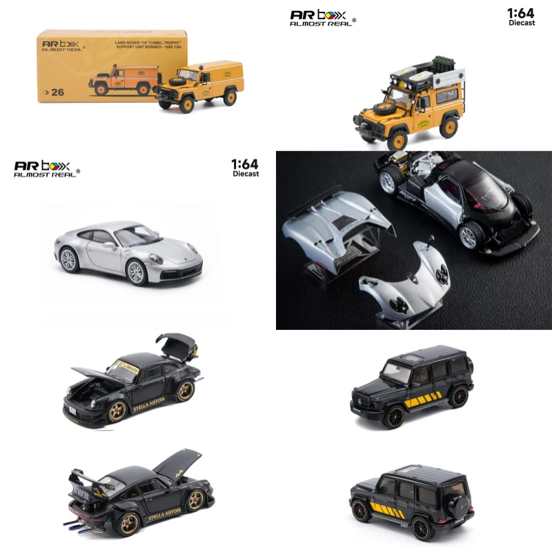 [Предзаказ] Коллекционная модель автомобиля AR Box 1:64 Defender 90 1985 G Class Zonda F RWB930 GT Wing Stella Artois 911 Carrera (art.: 3920da41fd90e) - 3920da41fd90e