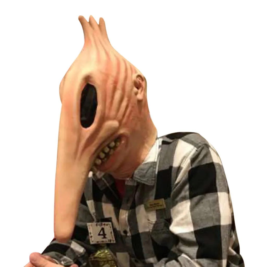 

Cosplay Scary Horrible Man-Mask Halloween Mask Long Nose Bird Beek Steampunk Gas Latex Face Mask Halloween Cosplay Prop For Kid