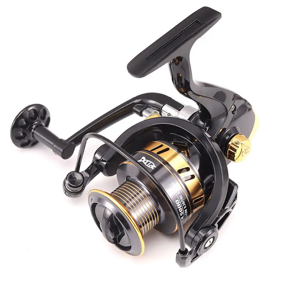 

New Spinning Fishing Reel 12kg Max Drag 5.2:1 Gear Ratio Speed Spinning Casting Carp Hollow-out Lure Fishing Reel Drop shipping