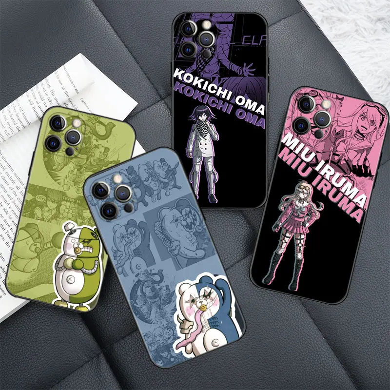 

Case for iphone 13 pro Coque iPhone 11 12 pro max Cases xr XS X 7 8 Plus 6s 5 5s SE2020 Cover Kokichi Oma Miu Iruma