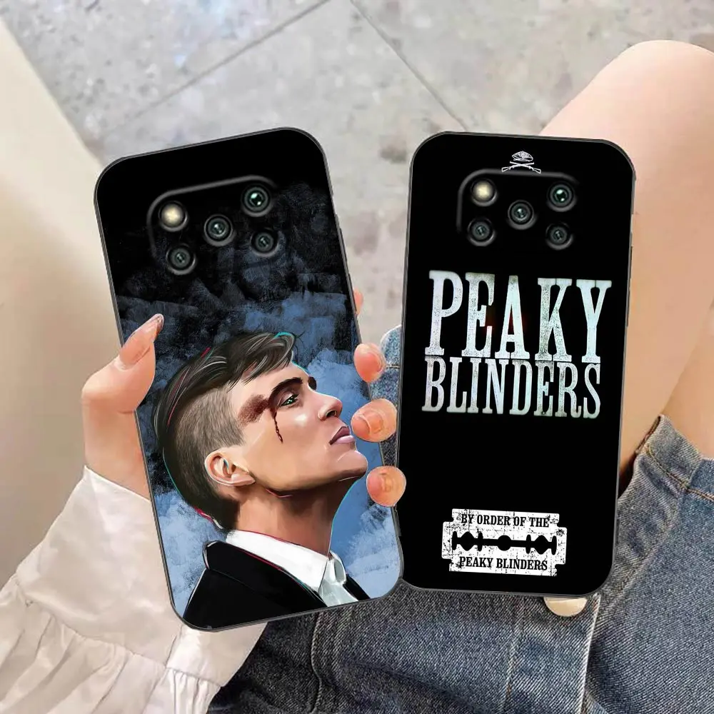

P-Peaky Blinders Razorparty Shelby Cover Case For Xiaomi 11 11X 11T 12 12X Poco F1 X3 M3 F3 GT M4 X4 NFC Pro Lite 5G NE Case