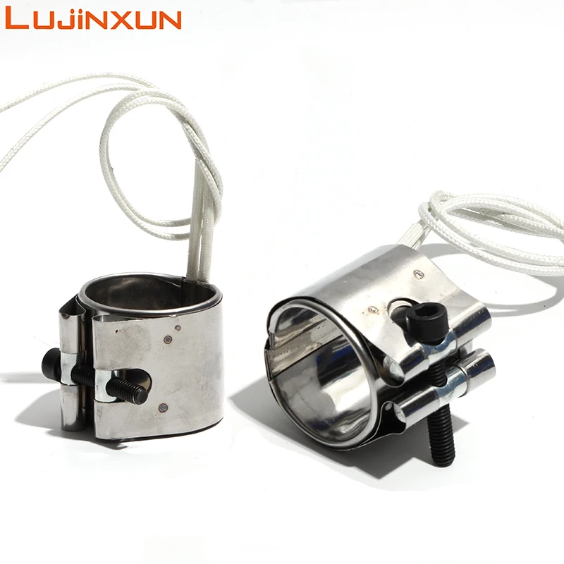 

LUJINXUN 2 шт., электрический стрічковый нагреватель, литьевая машина, нагревательное кольцо ID25/30/35/40 мм, катушка сопла из нержавеющей стали