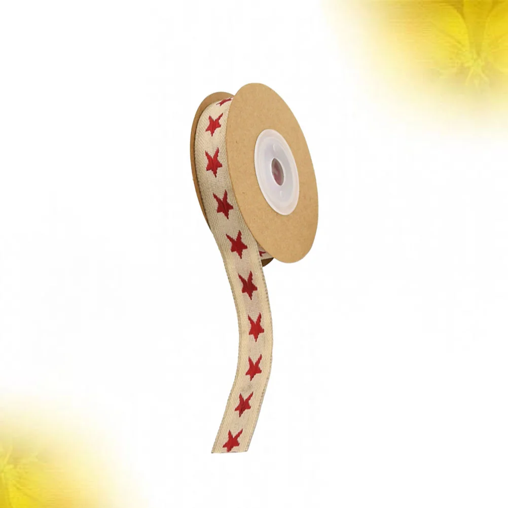 

DIY Gift Ribbon Packaging Band Christmas Ribbons Cotton Linen Xmas Tree Decorations