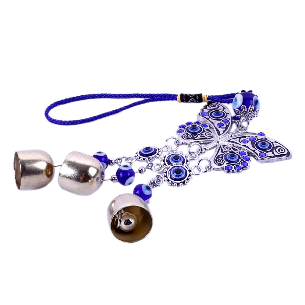 Сплав Бабочка турецкий глаз украшение дом сглаза Колокольчик колокольчик