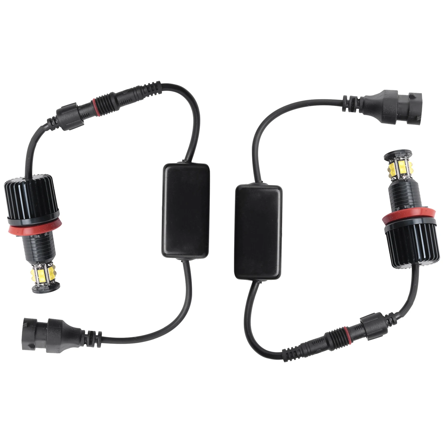 1 пара 120 Вт 12 светодиодных автомобильных габаритных огней Angel Eye для BMW E82 E90 E92 E60 E61