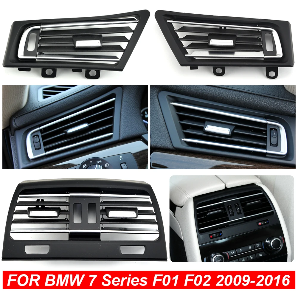 

64229115857 64229115858 64229115857 Console Central Fresh Air Conditioner AC Vent Grille Outlet For BMW 7 Series F01 F02 F03 F04