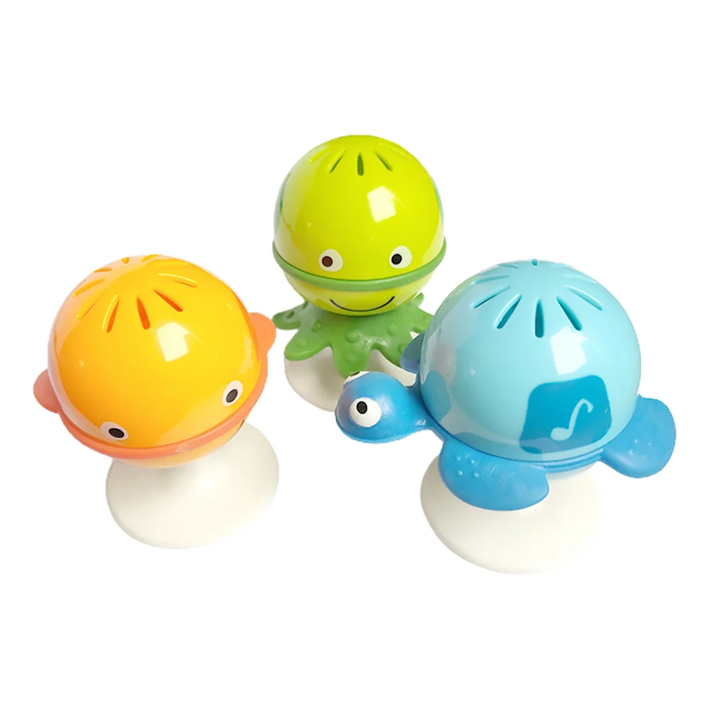 

The Bell Infant Plaything Baby Toy Feeding Helper Noise Maker Hand Ocean Series