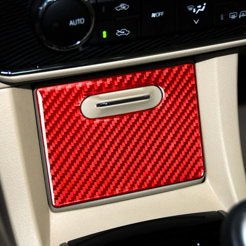 

For Toyota Corolla/LEVIN 2014-2018 Carbon Fiber Sticker Central Control Cigarette-Lighter Panel Cover Trim Accessories