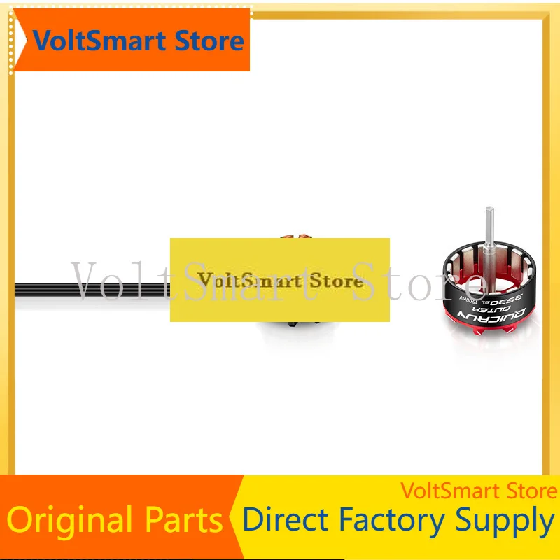 Фото Бесколлекторный мотор VoltSHobbywing Quicrun Outer 3530 SL 1700KV 2200KV для радиоуправляемых машин и грузовиков масштаба 1/10 и 1/12 №1