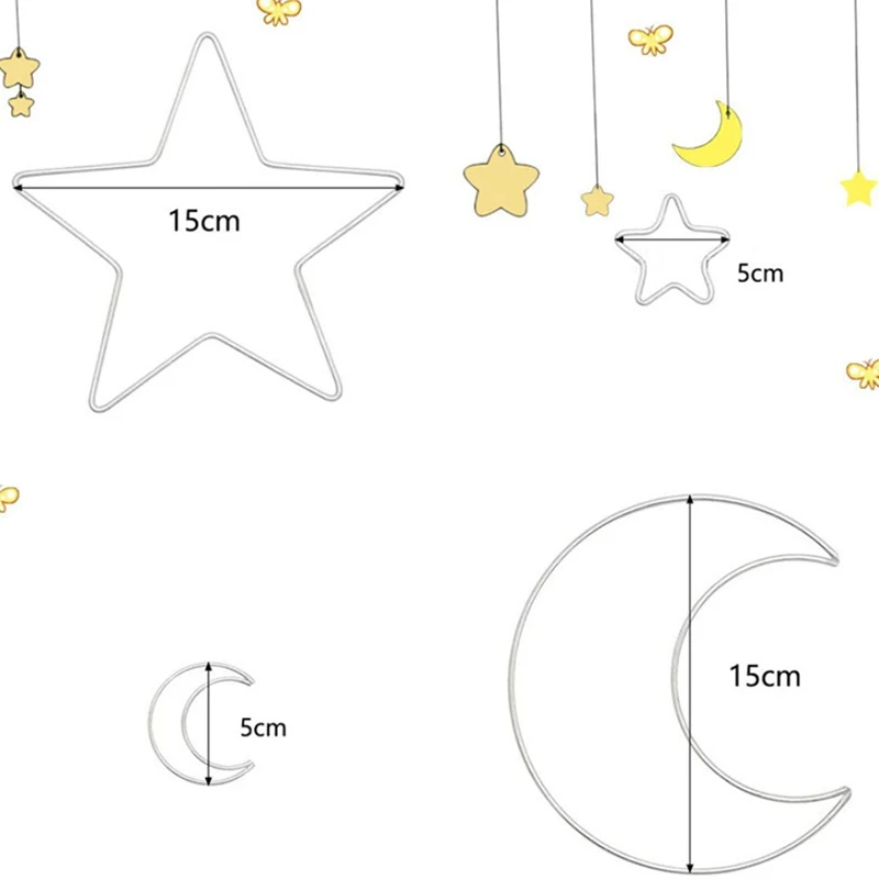 Набор макраме для ловца снов комплект взрослых ловушка металлический круг луна
