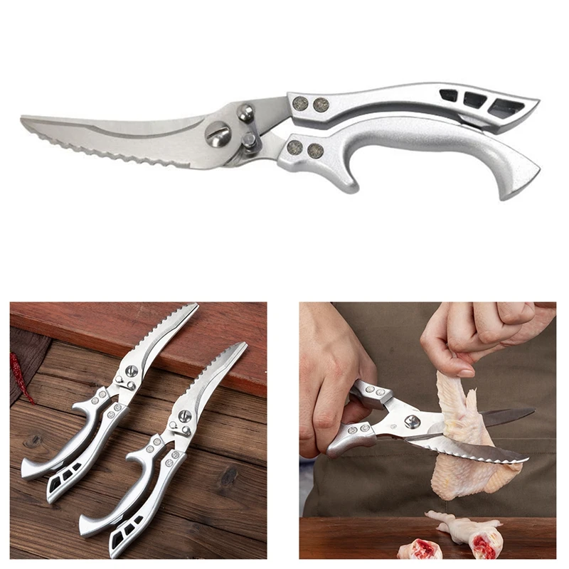Ножницы для куриных костей ножницы резки курицы утки рыбы из нержавеющей стали