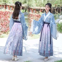 folk dance chinese ancient costume tang dynasty princess cosplay stage wear asian traditional chinese hanfu women fairy dress
