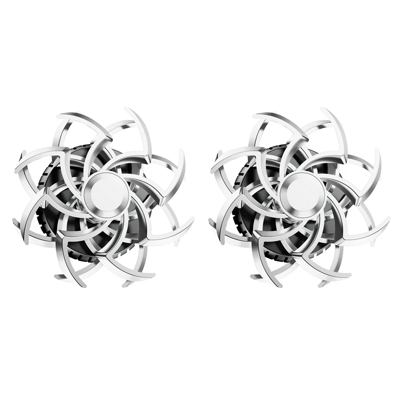 

2X Air Fresheners Car Perfume Aromatherapy Air Outlet Decoration Interior Aroma Diffuser Rotating Spider Snowflake B